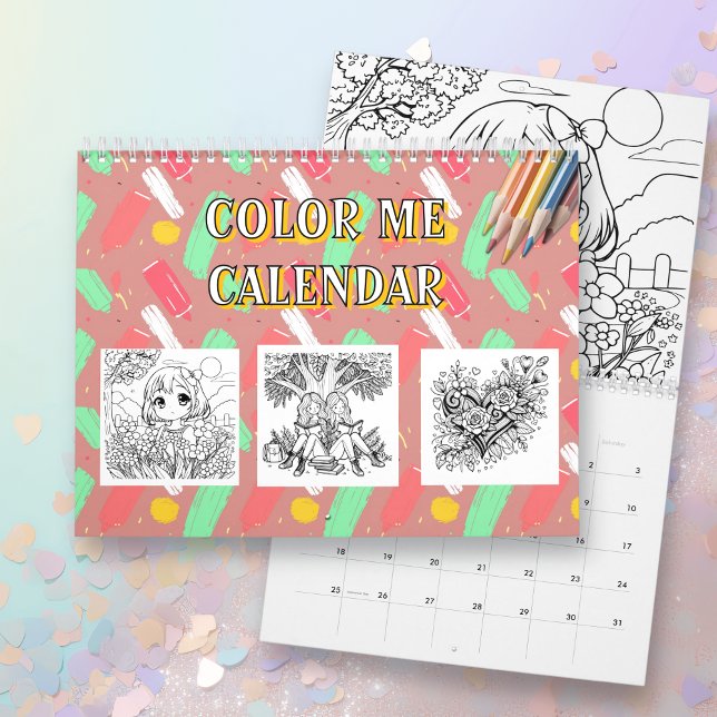 Colour Me | Fun Adult Colouring Calendar (Creator Uploaded)