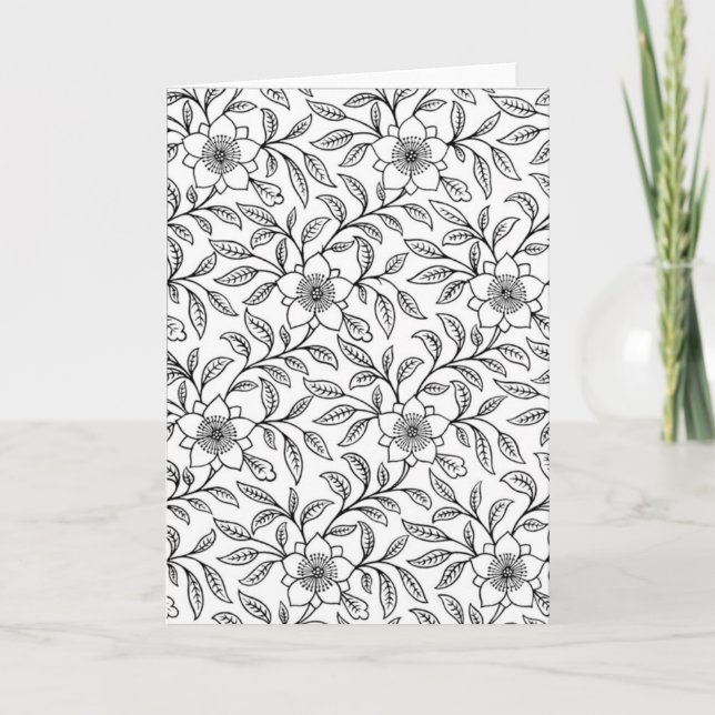 Colour Me Greeting Card - Envelopes Included (Front)