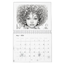 Colour me in calendar