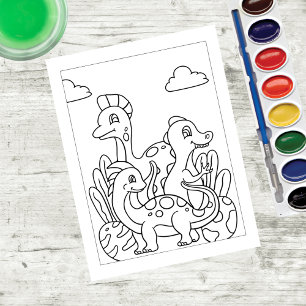 Colour Me Young Dinosaurs   Activity Cards
