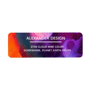 Colour Meditation   Orange & Purple