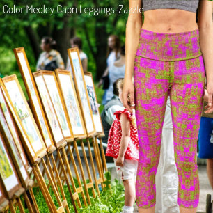 Colour Medley Capri Leggings