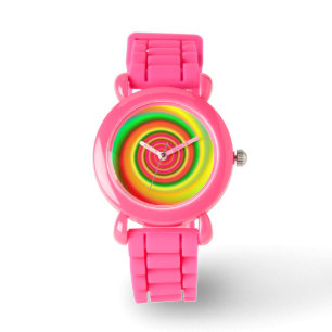Colour Mesh Swirl Watch