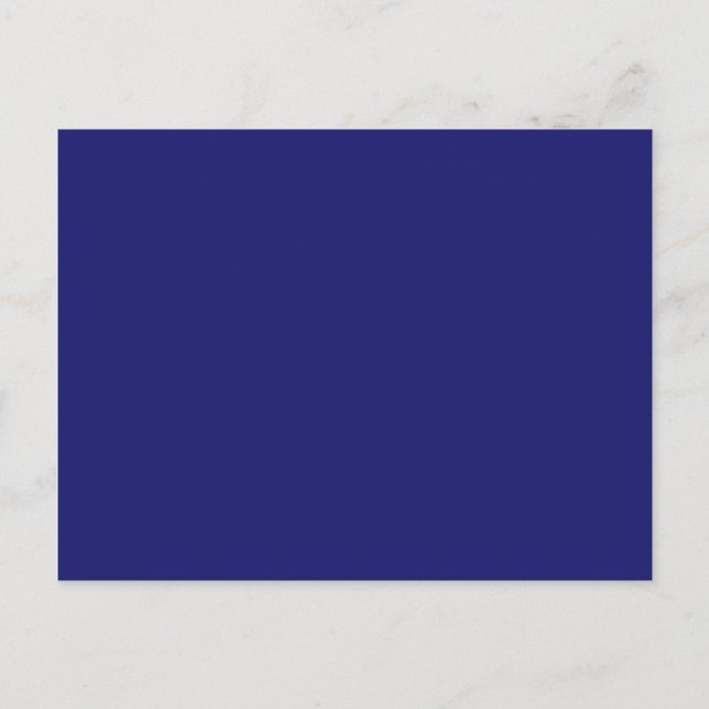 colour midnight blue postcard (Front)