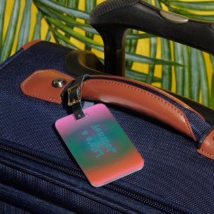 colour mirage "Life's a Journey" Luggage Tag