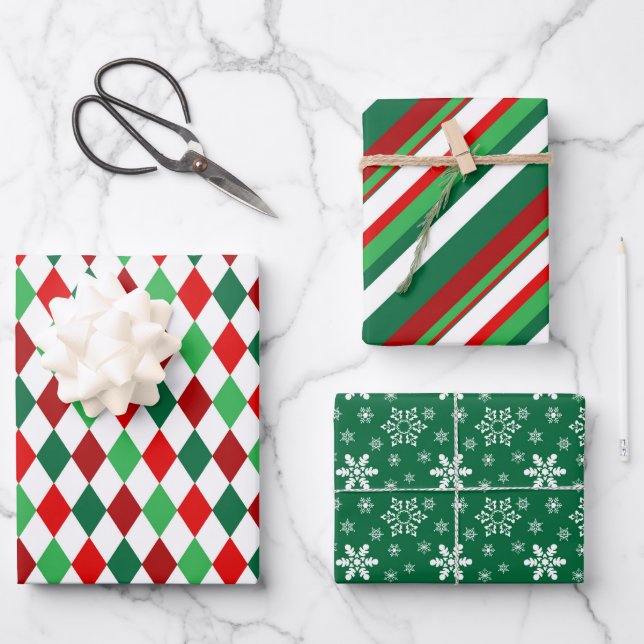 Colour My Christmas  Wrapping Paper Sheet (Front)