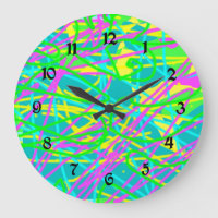 Colour My Dreams Scribble Pattern Expressive Artsy