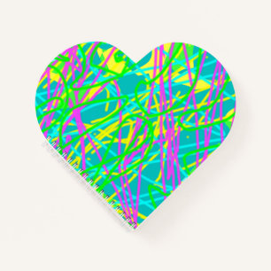 Colour My Dreams Scribble Pattern Expressive Notebook