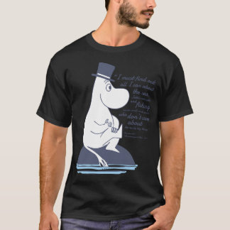 Colour Mymble Moomintroll Stinky Skiing Winter Spo T-Shirt