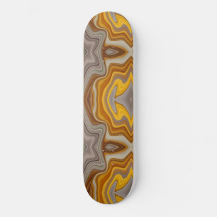 colour naranja con tonos de crudo skateboard