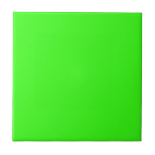 colour neon green tile