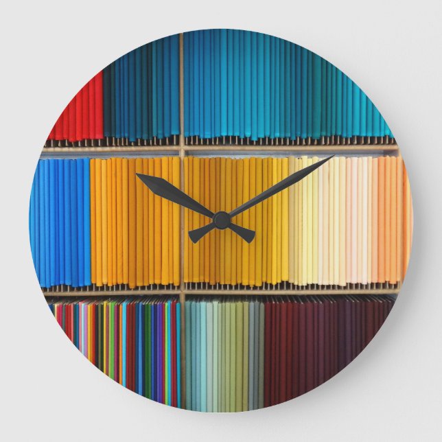 Colour o'clock large clock (Front)