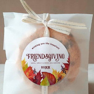 Colour of Autumn   Friendsgiving Sticker