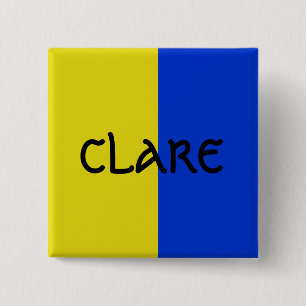 Colour Of Claire Badge pin