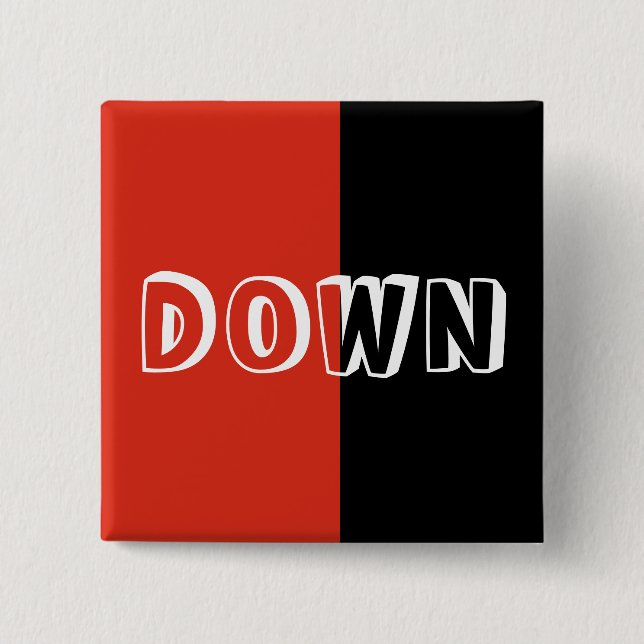 Colour Of County Down Badge Pin (Front)