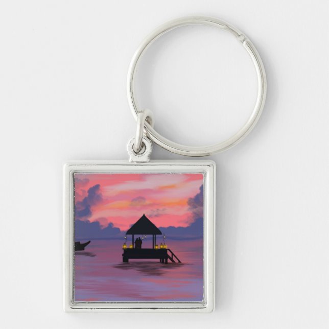 Colour of love key ring (Front)