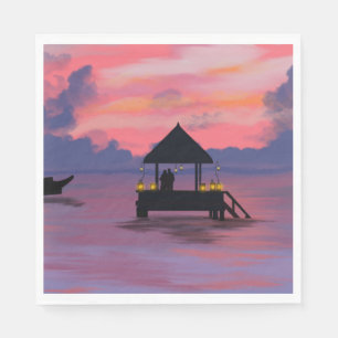 Colour of love napkin