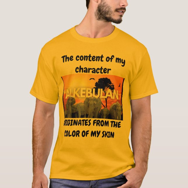 Colour of my skin  T-Shirt (Front)