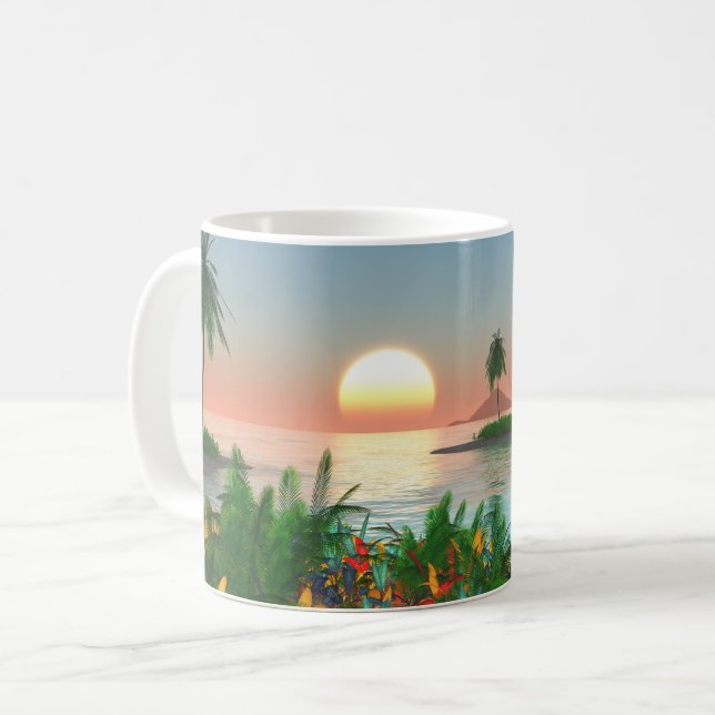 Colour of Tropic Coffee Mug (Front Left)