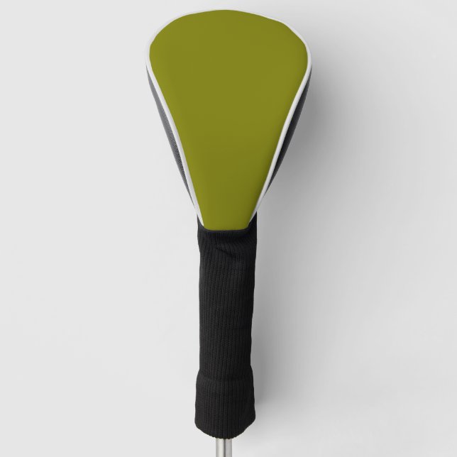 colour olive golf head cover (Front)