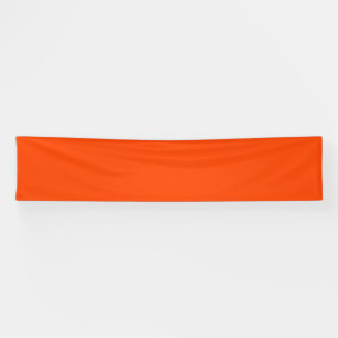 colour orange red banner