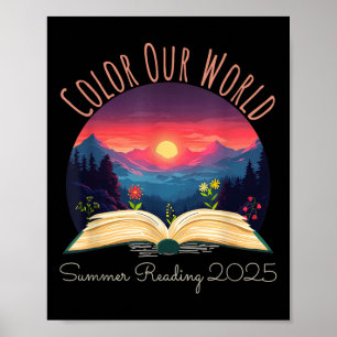 Colour Our World Summer Reading 2025 Adventure Boo Poster