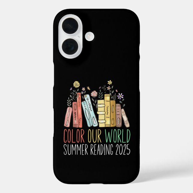 Colour Our World Summer Reading 2025 Case-Mate iPhone Case (Back)