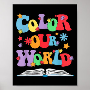 Colour Our World Summer Reading 2025 Creativity En Poster