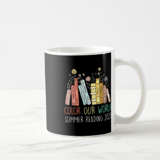 Colour Our World Summer Reading 2025 Cute Book Wil Coffee Mug
