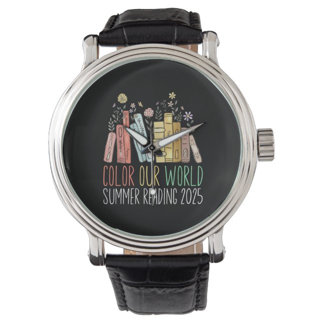 Colour Our World Summer Reading 2025 Watch (Front)