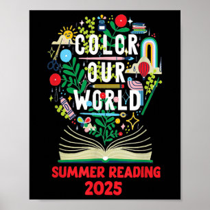 Colour Our World Summer Reading Art And Creativity Poster