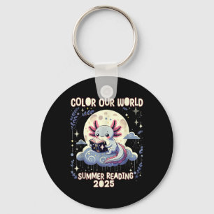 Colour Our World Summer Reading Program 2025 Funny Key Ring