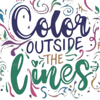 Colour Outside the Lines T-Shirt