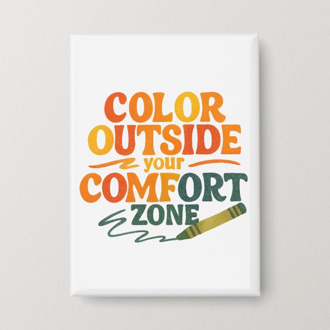 Colour outside your comfort zone (Front)