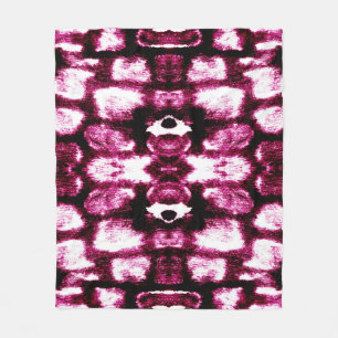 Colour Paint Background. Aquarelle Art. Liquid Ink Fleece Blanket