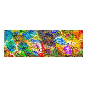 Colour palette photo print