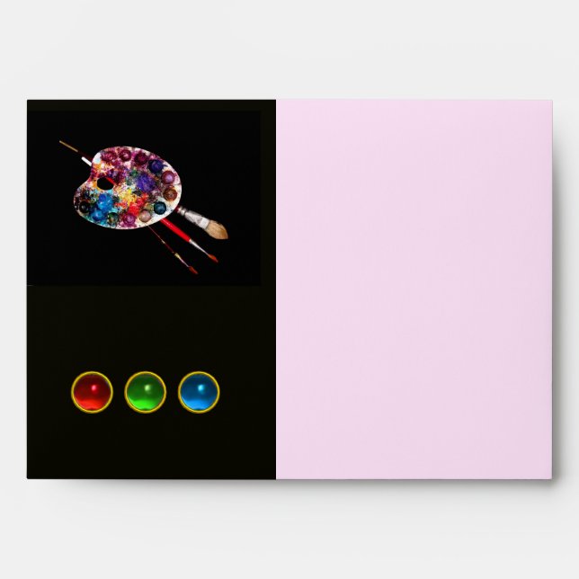COLOUR PALETTE pink Envelope (Front)