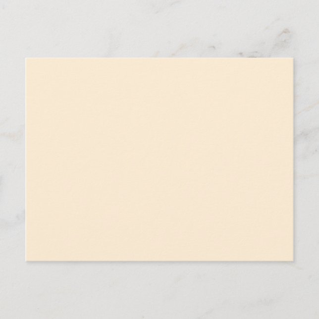 colour papaya whip postcard (Front)