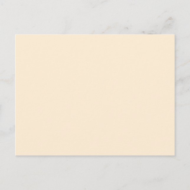 colour papaya whip postcard (Front)