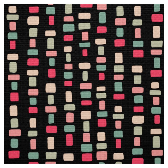 Colour Patches 280723 (06) on Black Fabric (Swatch)