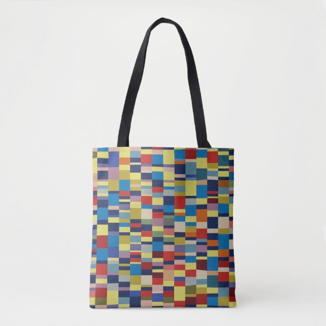 Colour Patchwork 061120 Tote Bag (Front)