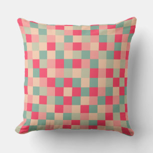 Colour Patchwork Pattern 151214 Cushion