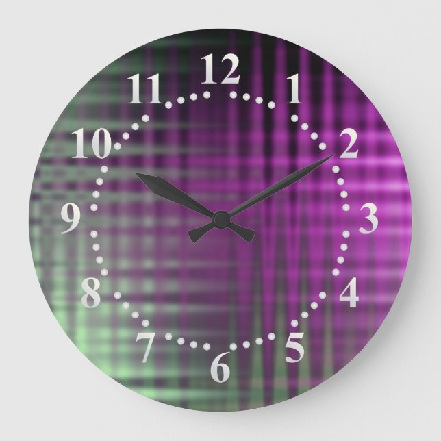 colour pattern 1 large clock (Front)