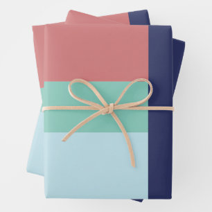 Colour Pattern Wrapping Paper Sheet