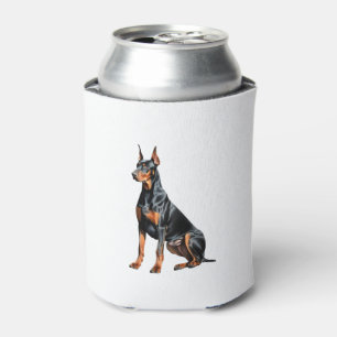 Colour pencil sketch of a Doberman Pinscher. Esse Can Cooler