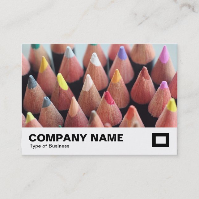 Colour Pencils Business Card (Front)