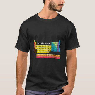 Colour Periodic Table Of Elements T-Shirt