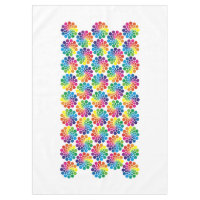 Colour Points Circle Pattern + your background
