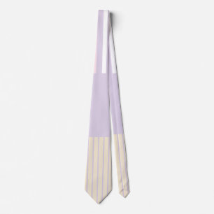 Colour Pop Stripes - Pastel Pink, Yellow & Purple Tie