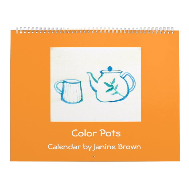 Colour Pots Calendar (Cover)